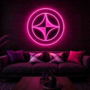 MERC monster neon sign