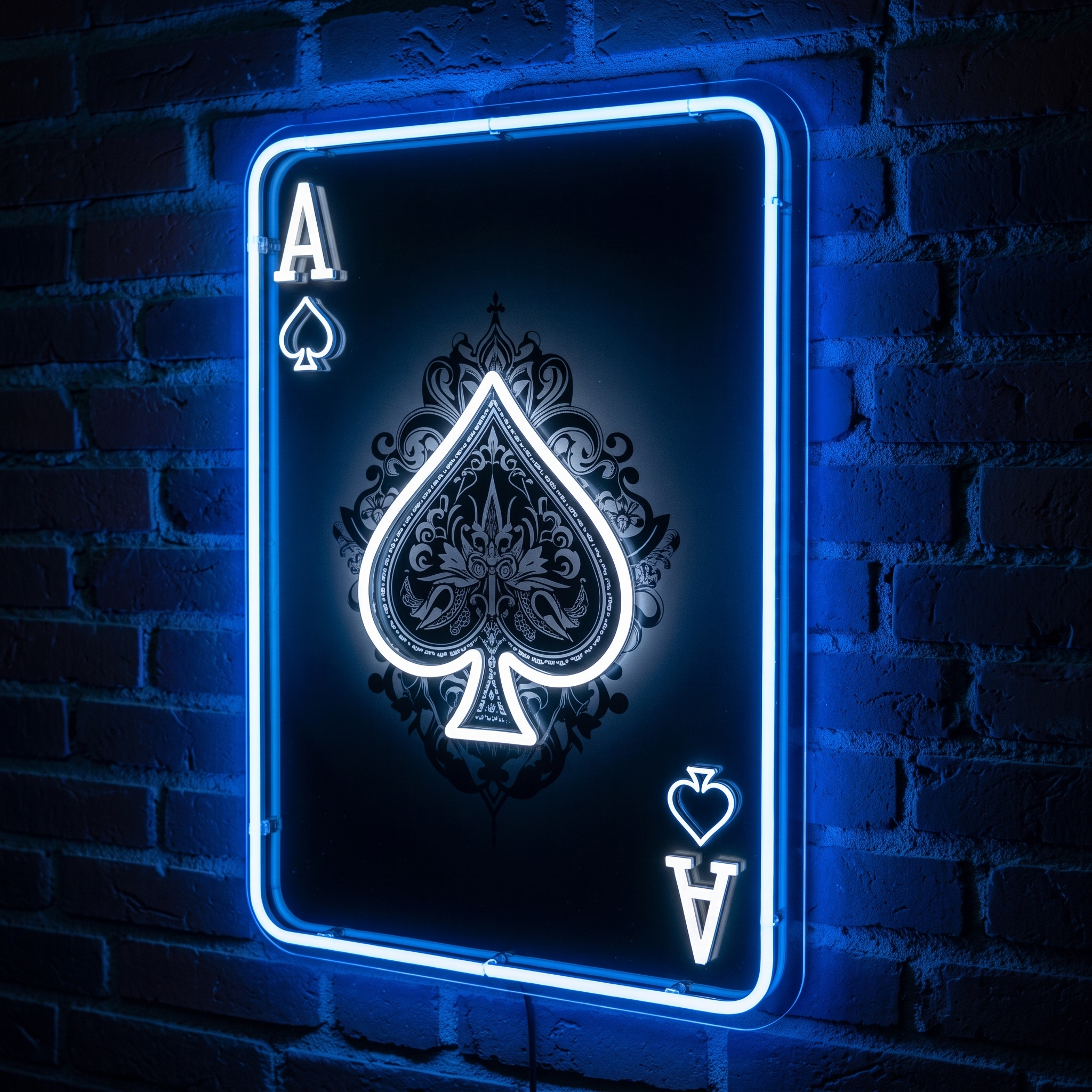 Ace of Spades LED Neon Sign