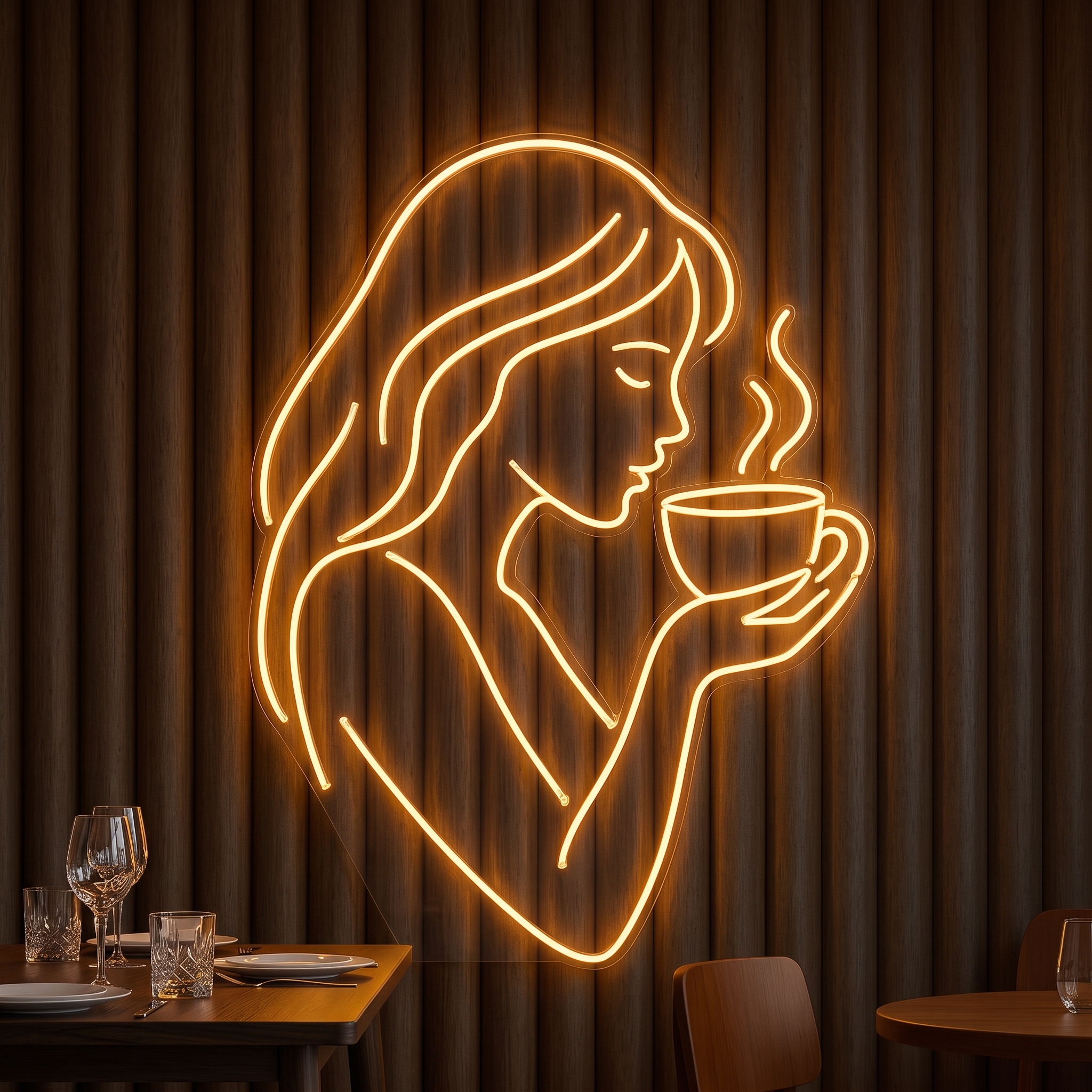 Coffee Lover LED Neon Sign