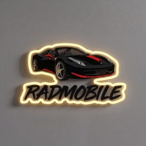 Custom Sports Car LED Neon Sign