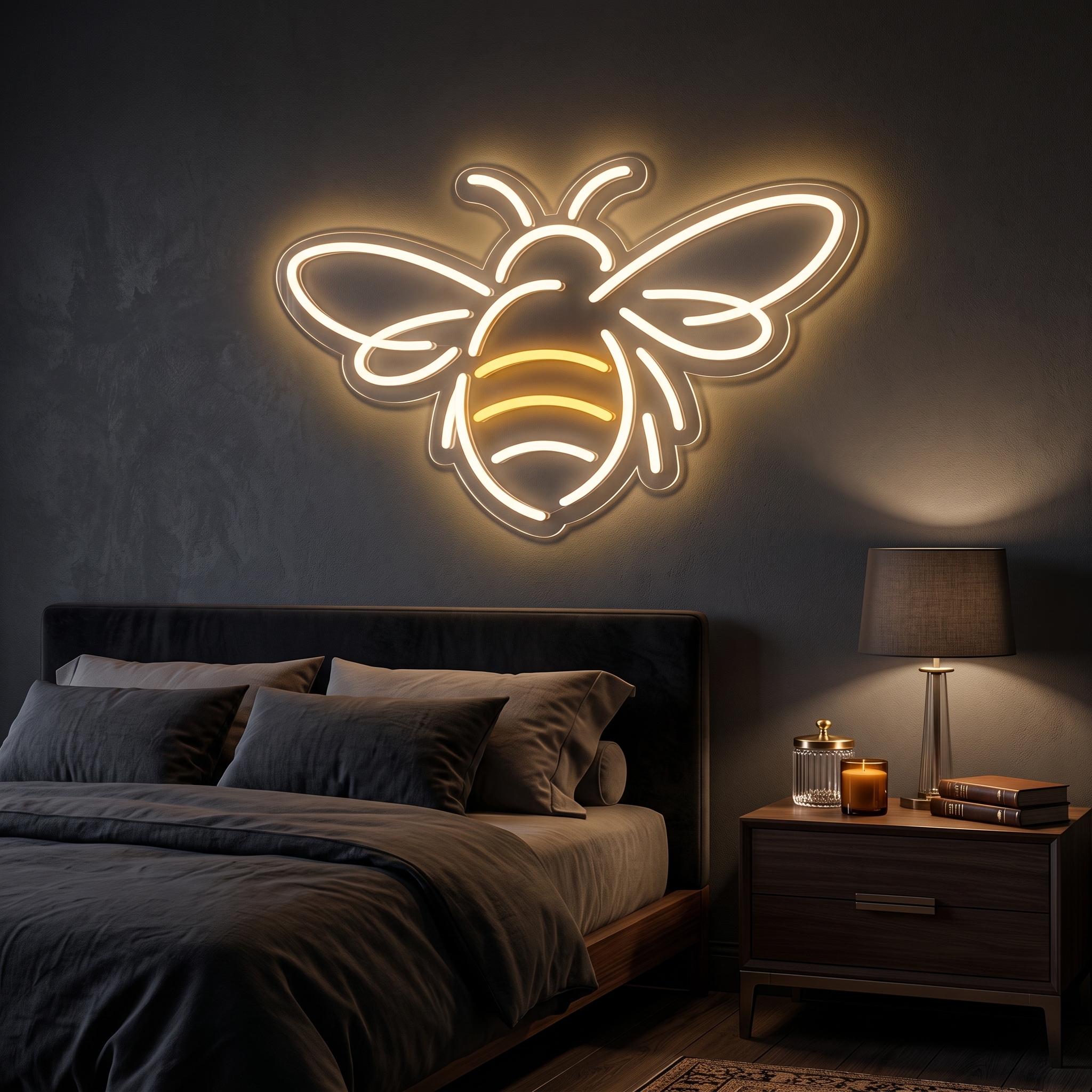 Honey Bee LED Neon Sign
