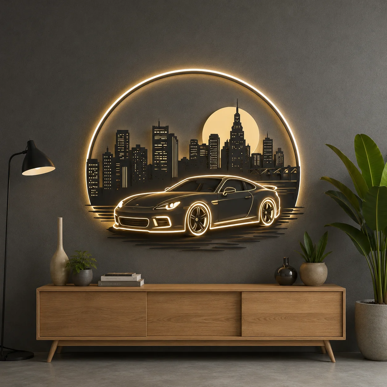 JDM Sports Car Skyline LED Neon Sign