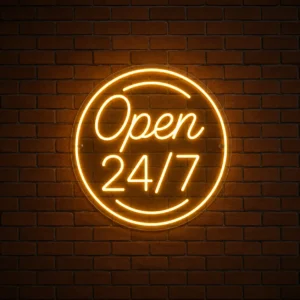 We Are Open LED Neon Sign