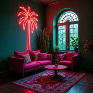 Palm Tree LED Neon Sign