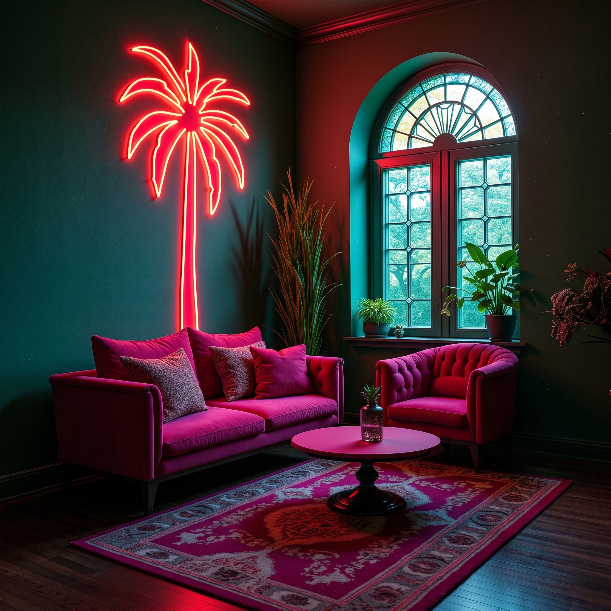 Palm Tree LED Neon Sign