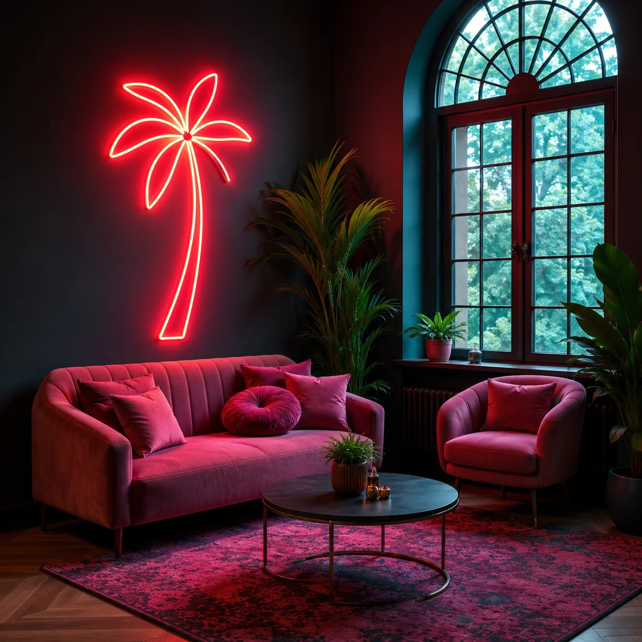 Palm Tree LED Neon Sign