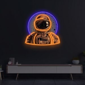Space Astronaut LED Neon Sign