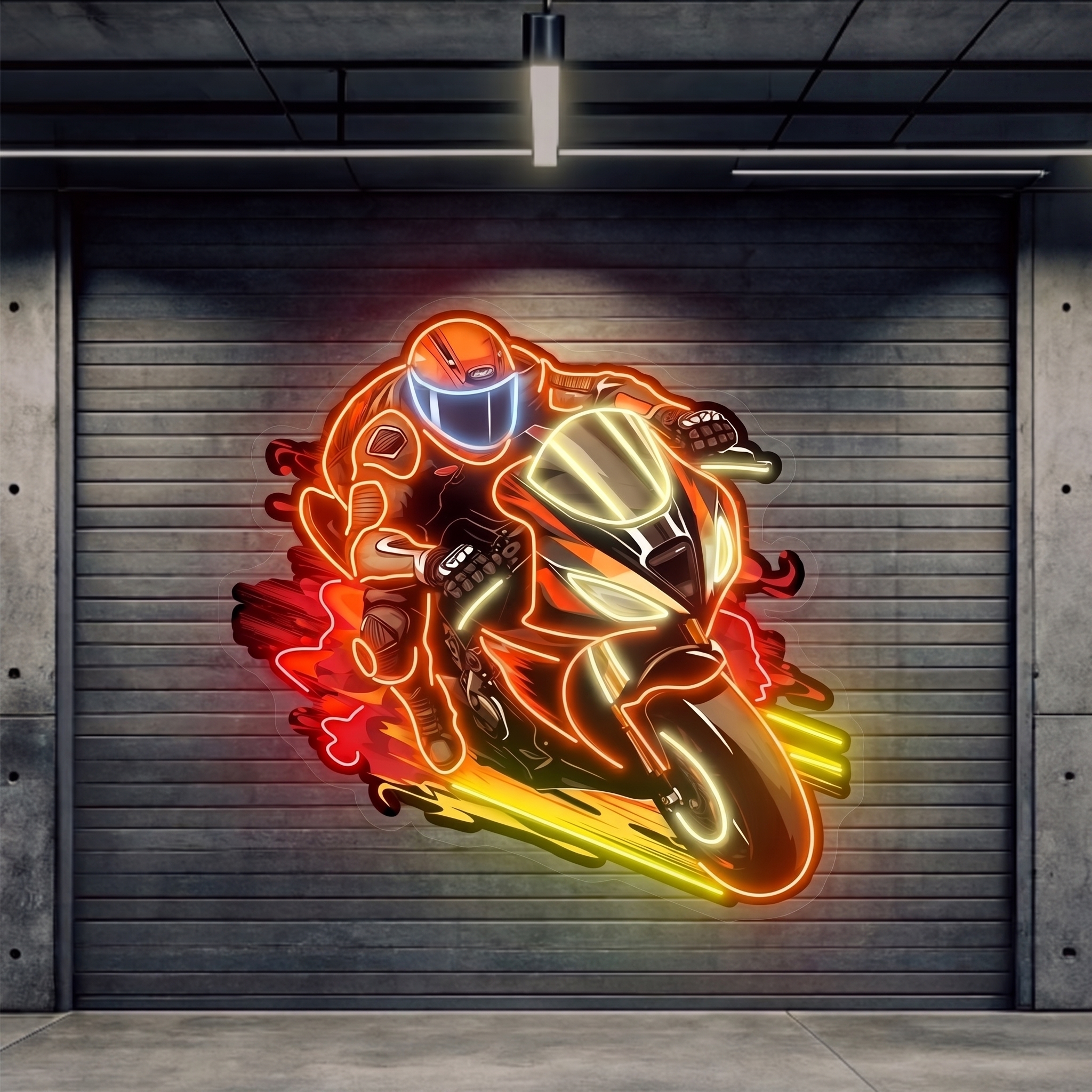Sportbike Racing LED Neon Sign