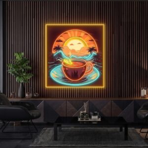 Tropical Coffee LED Neon Sign