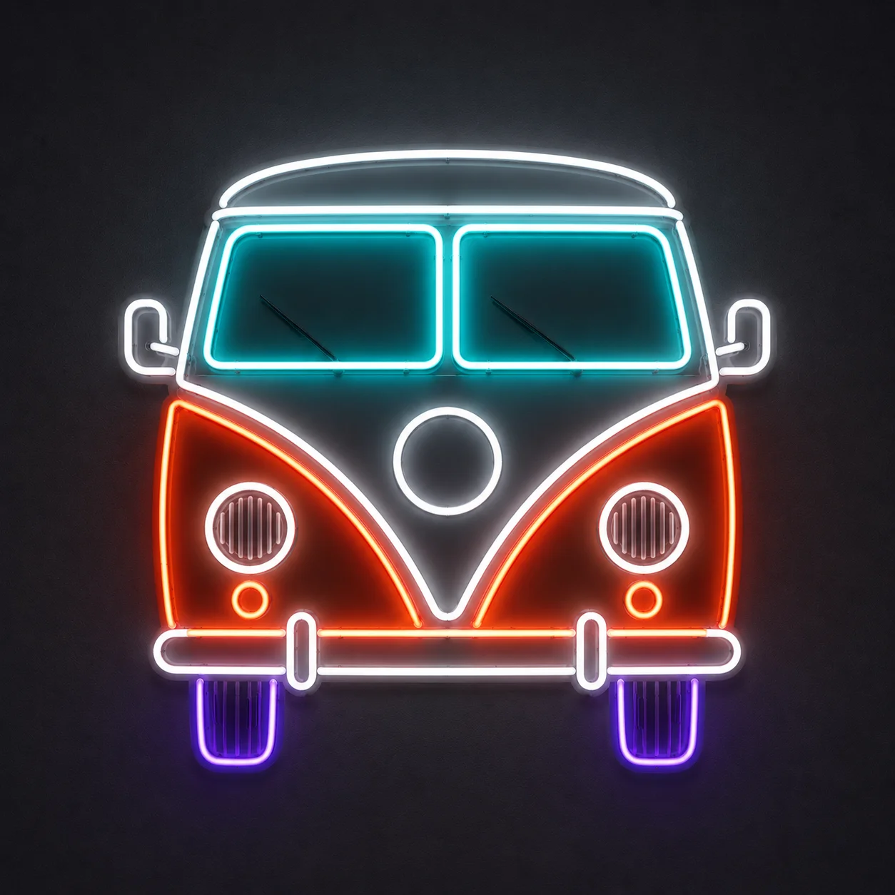 Vintage Camper Van LED Neon Sign