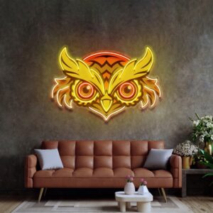Wise Owl LED Neon Sign