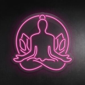 Zen Meditation Neon LED Wall Light