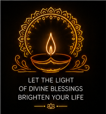 Let the light of divine blessings brighten your life